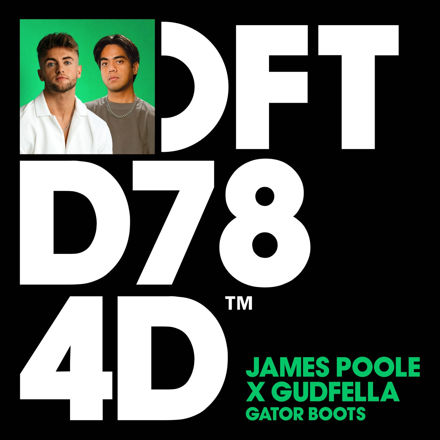 Cover - GUDFELLA, James Poole - Gator Boots (Extended Mix) Promo tools