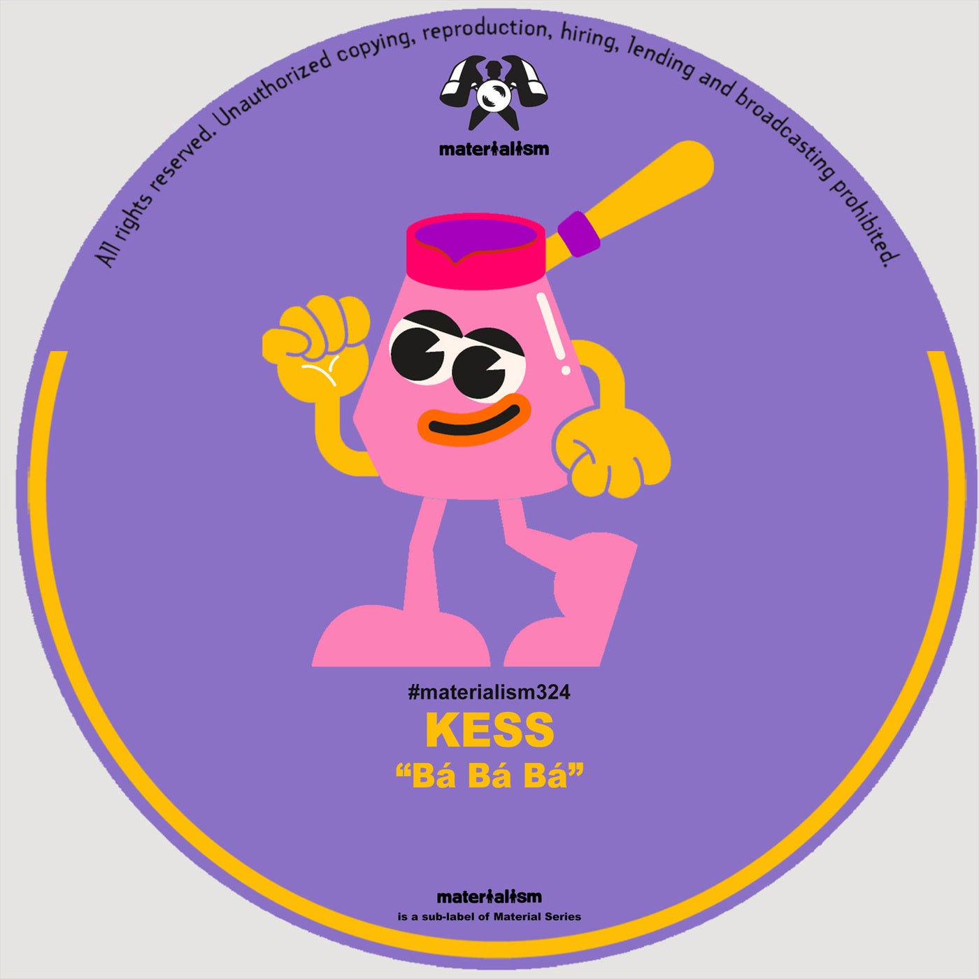 Cover - Kess - Bá Bá Bá (Original Mix) Promo tools
