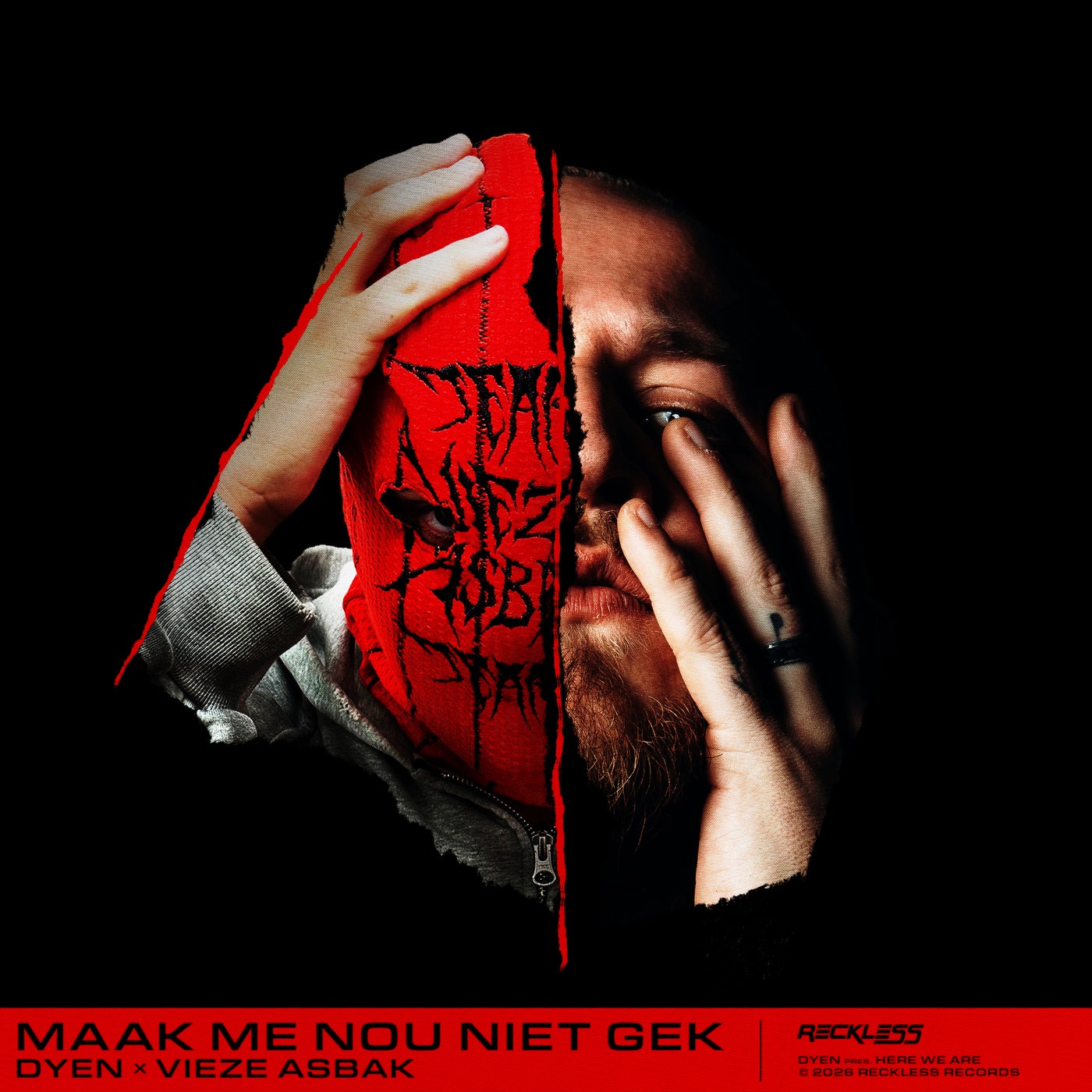 Cover - DYEN, Vieze Asbak - MAAK ME NOU NIET GEK (Original Mix) Promo tools