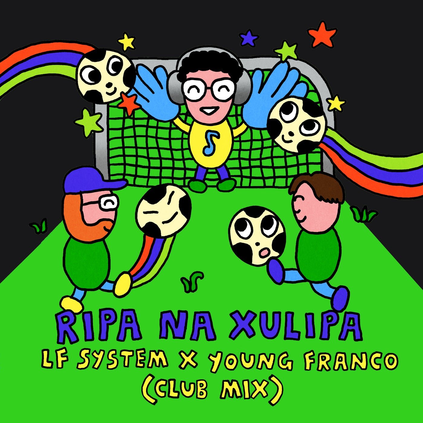 Cover - Young Franco, LF SYSTEM - Ripa Na Xulipa (Club Mix) Promo tools