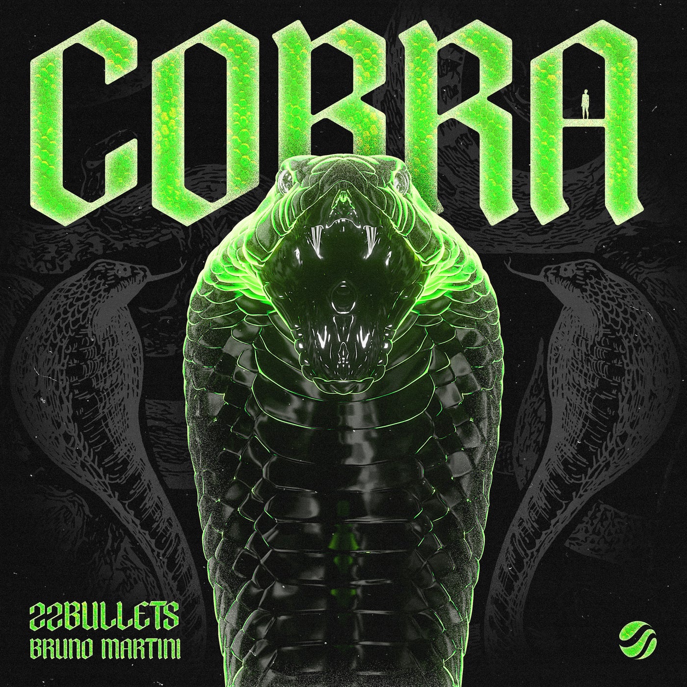 Cover - 22Bullets, Bruno Martini - Cobra (Extended Mix) Promo tools