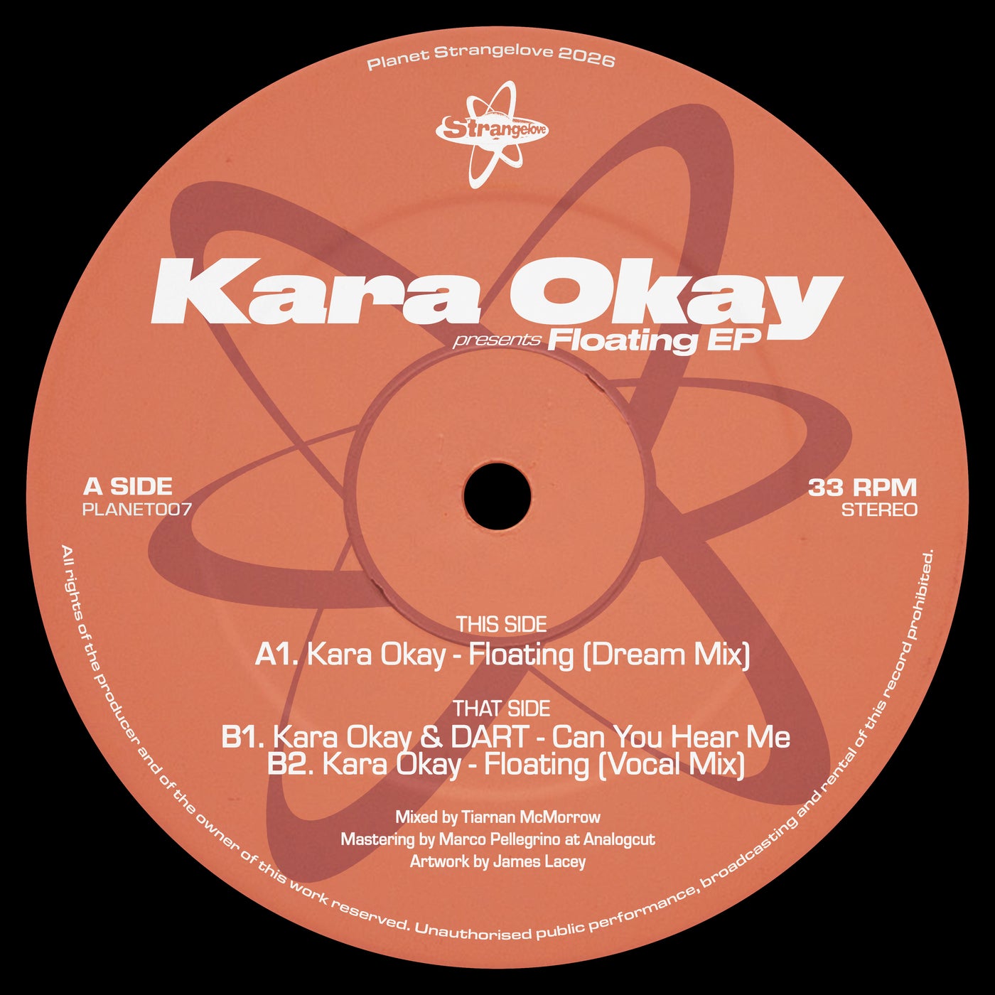 Cover - Kara Okay - Floating (Dream Mix) Promo tools