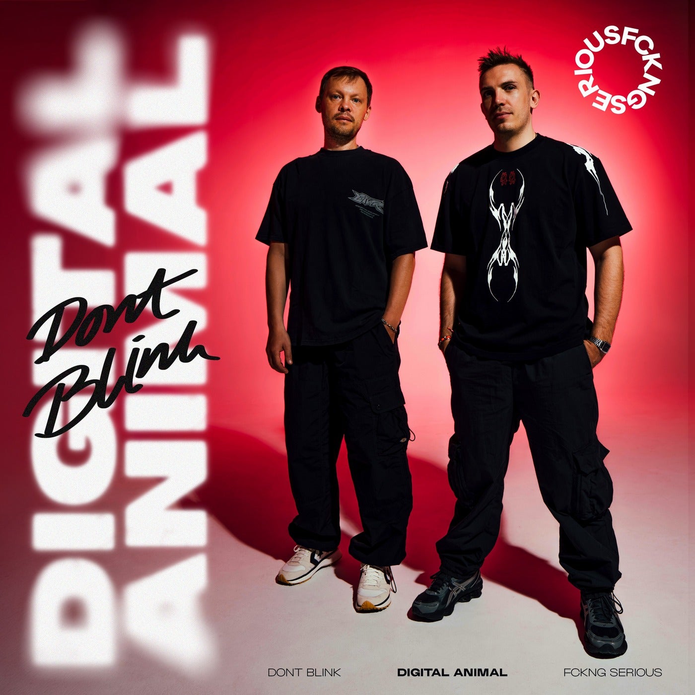 Cover - DONT BLINK - DIGITAL ANIMAL (Original Mix) Promo tools
