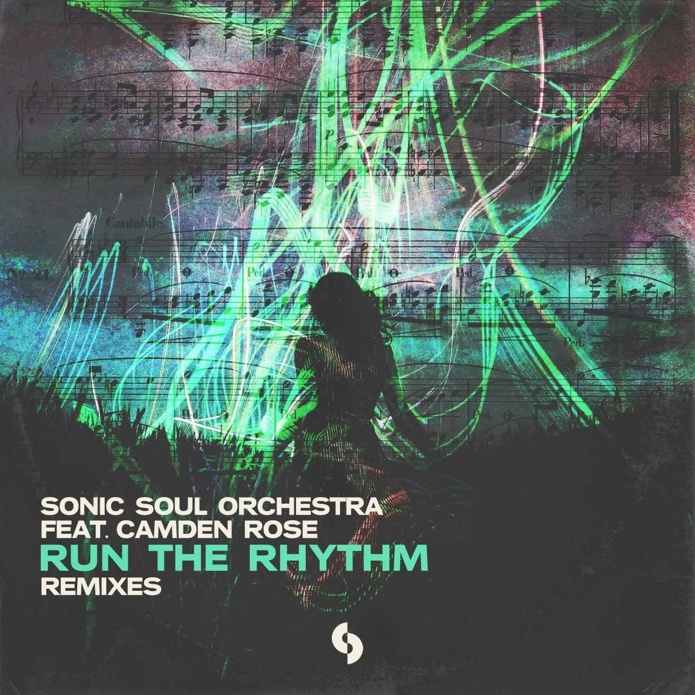 Cover - Sonic Soul Orchestra, Camden Rose - Run the Rhythm (Hotmood Extended Remix) Promo tools