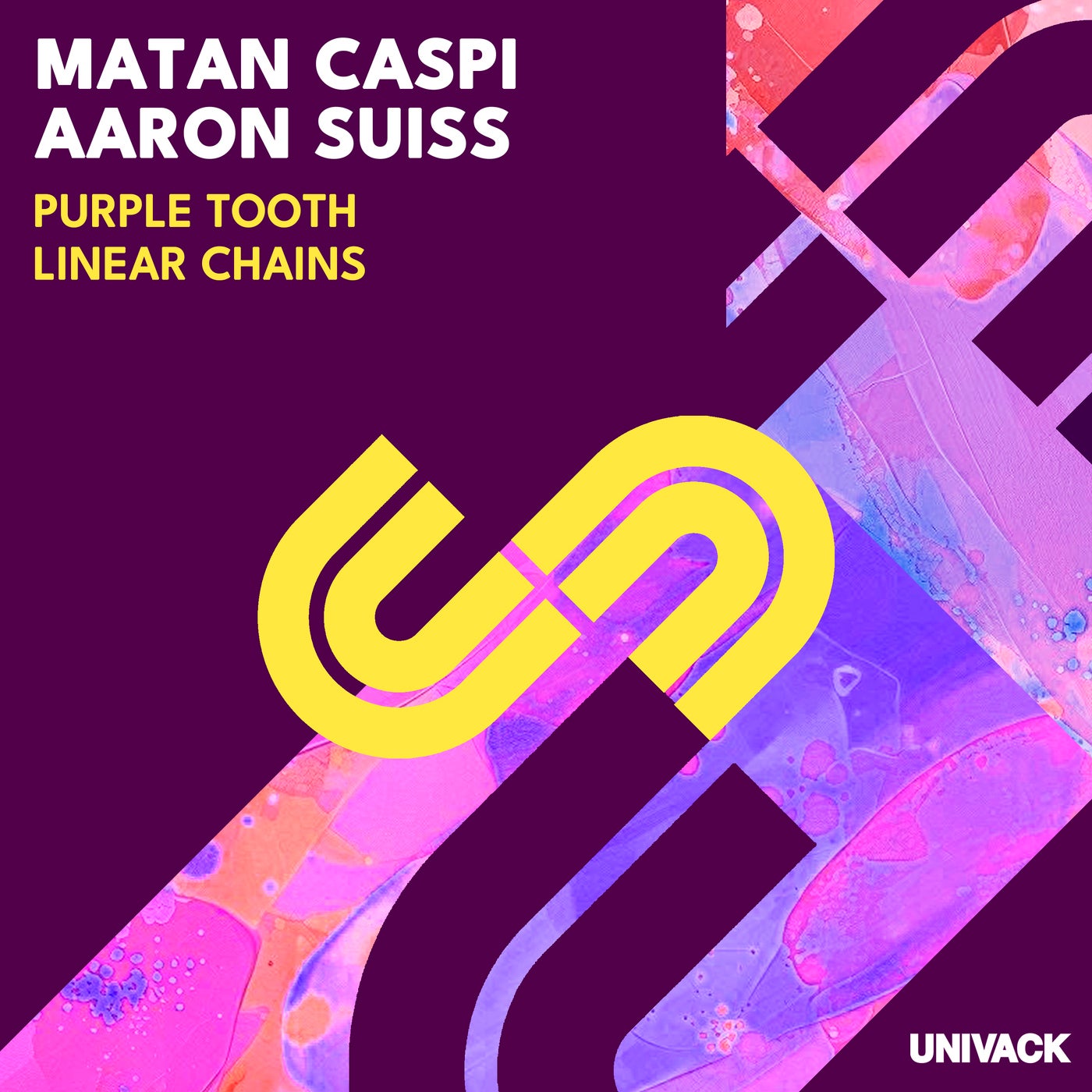 Cover - Matan Caspi, Aaron Suiss - Purple Tooth (Extended Mix) Promo tools