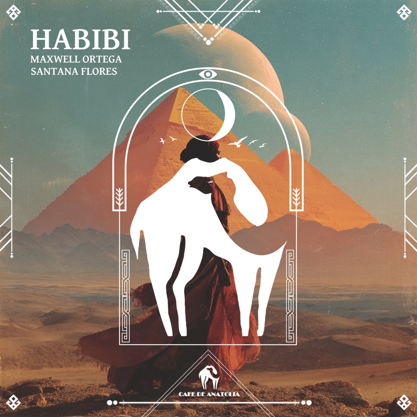 Cover - Cafe De Anatolia, Maxwell Ortega, Santana Flores - Habibi (Extended Mix) Promo tools