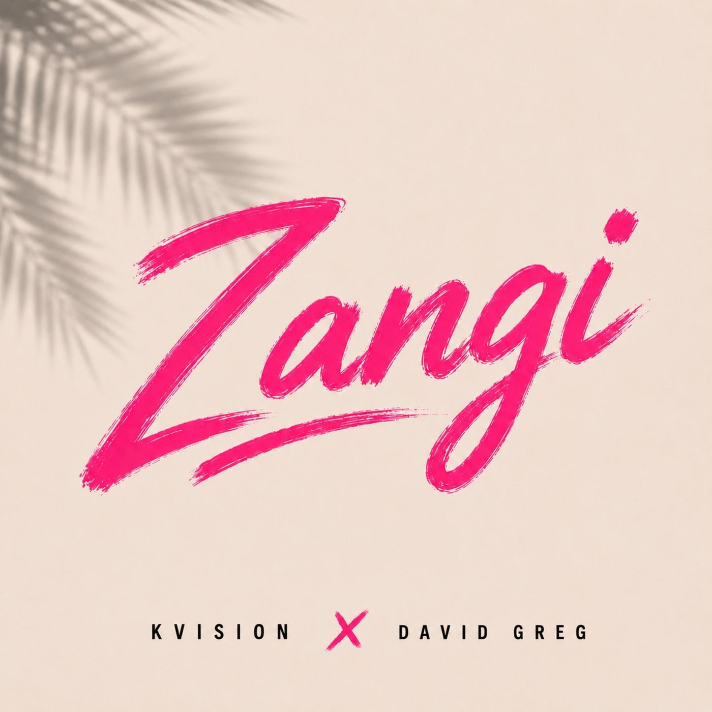 Cover - KVISION, David Greg - Zangi (Extended Mix) Promo tools