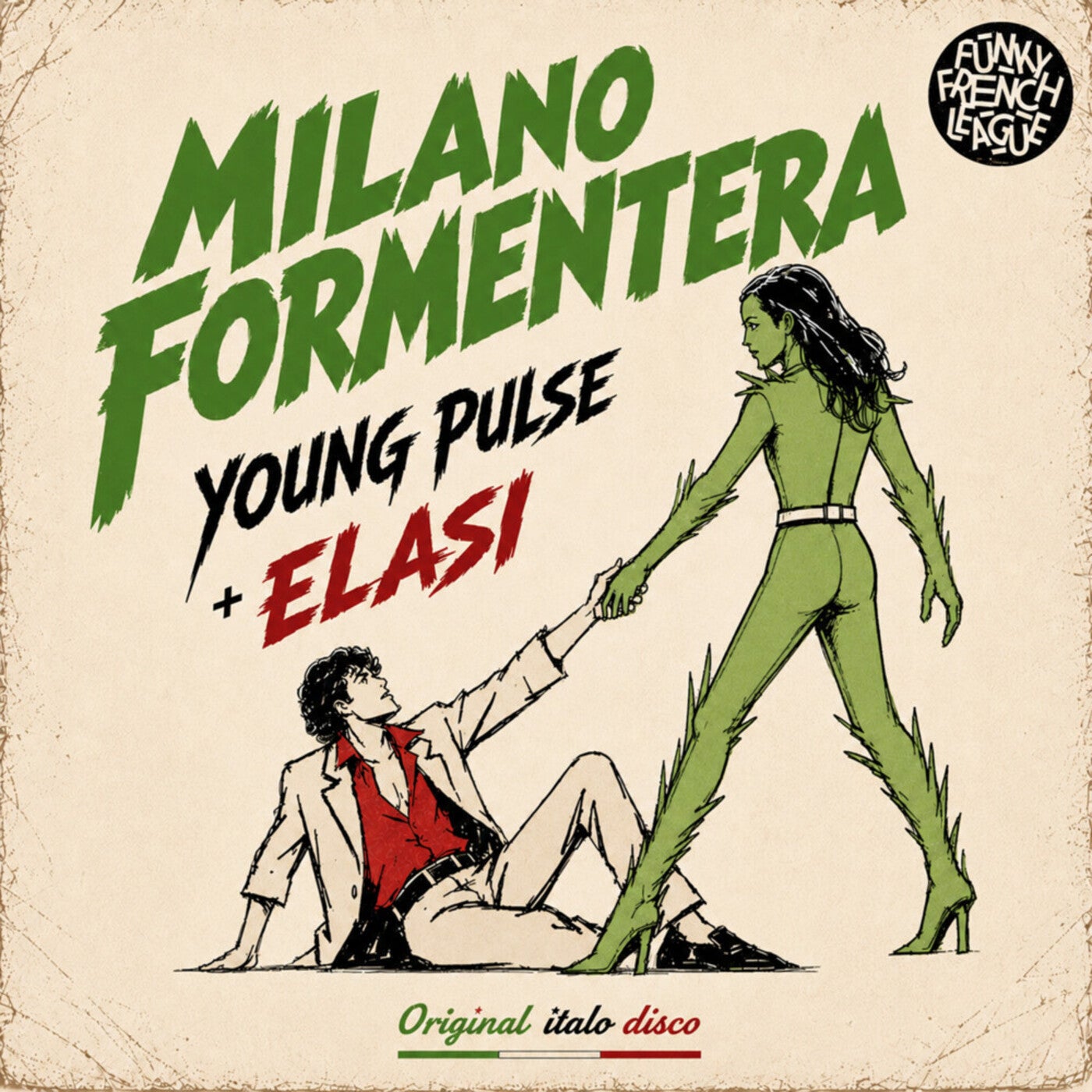 Cover - Young Pulse, ELASI - Milano Formentera (Original Mix) Promo tools