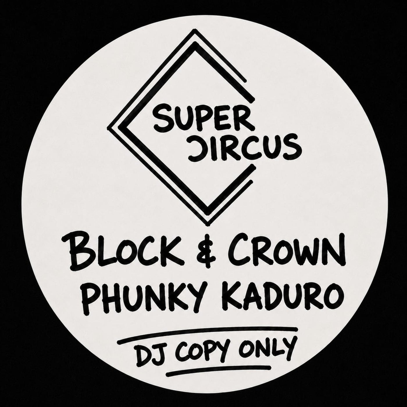 Cover - Block & Crown - Phunky Kaduro (Original Mix) Promo tools