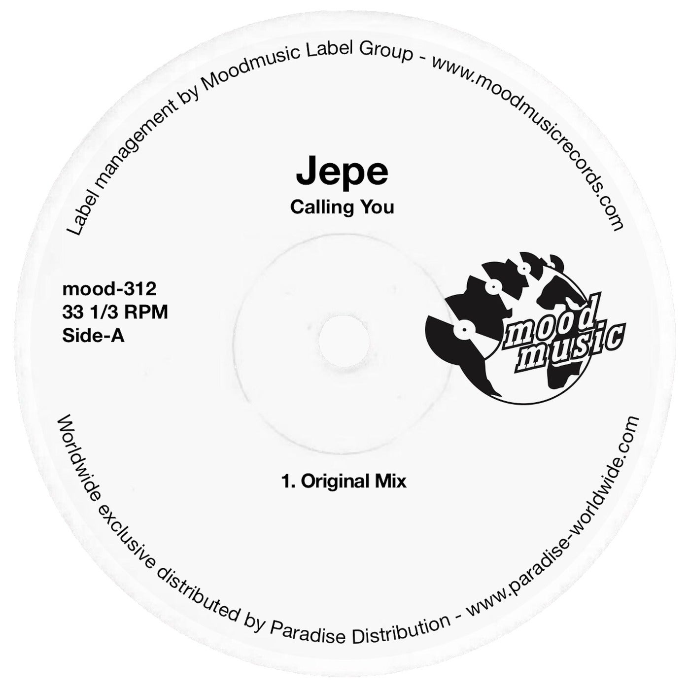Cover - Jepe - Calling You (Original Mix) Promo tools