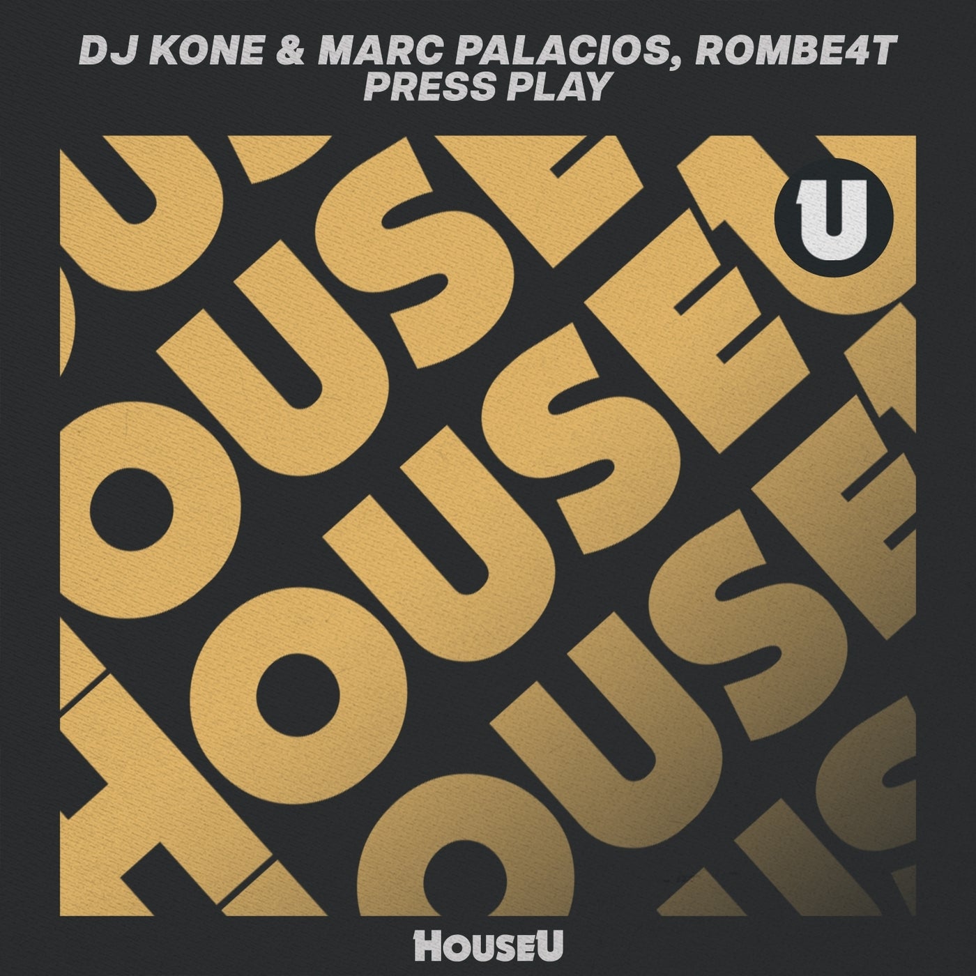 Cover - DJ Kone & Marc Palacios, ROMBE4T - Press Play (Extended Mix) Promo tools