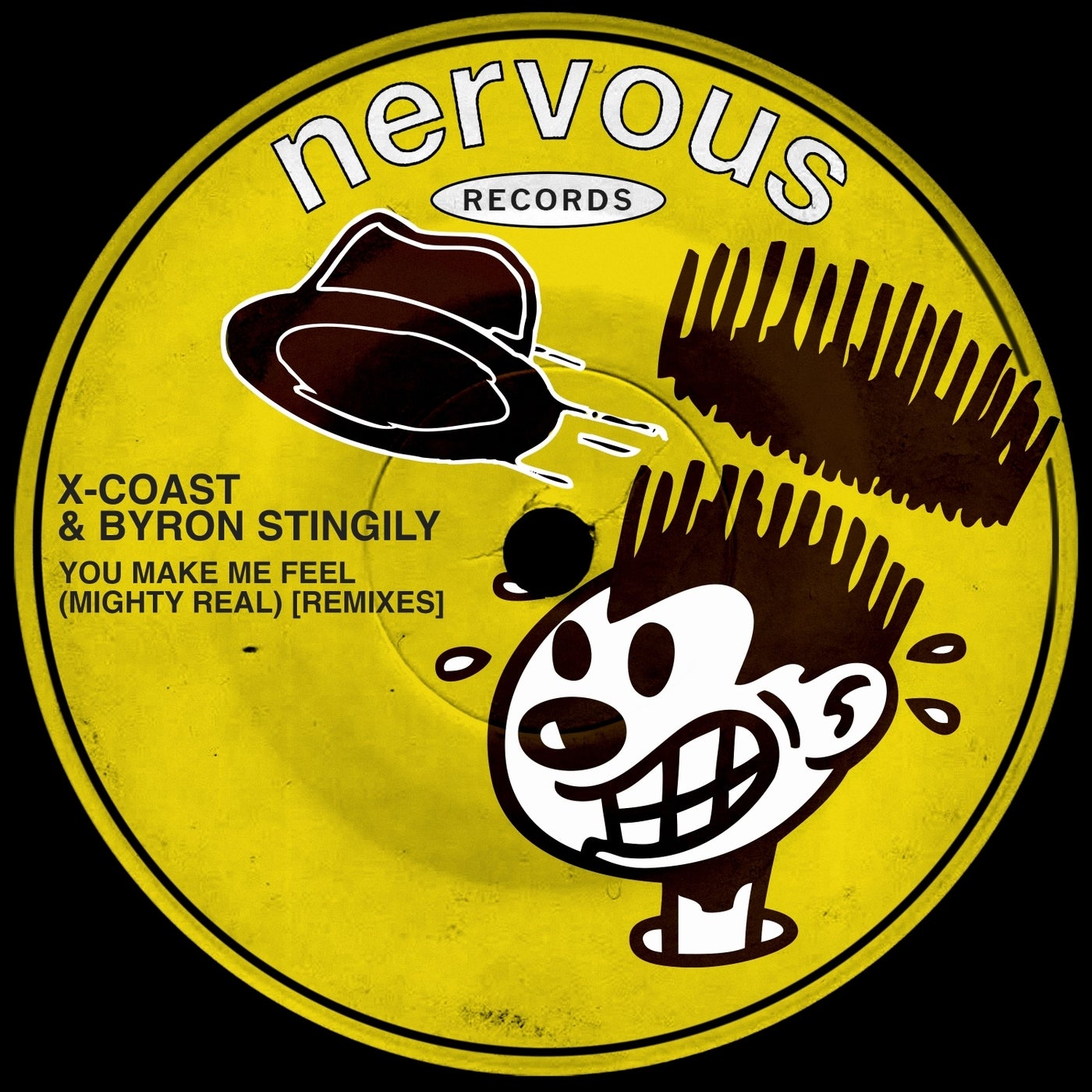 Cover - Byron Stingily, X-Coast - You Make Me Feel (Mighty Real) (Funky Playa Mix) Promo tools