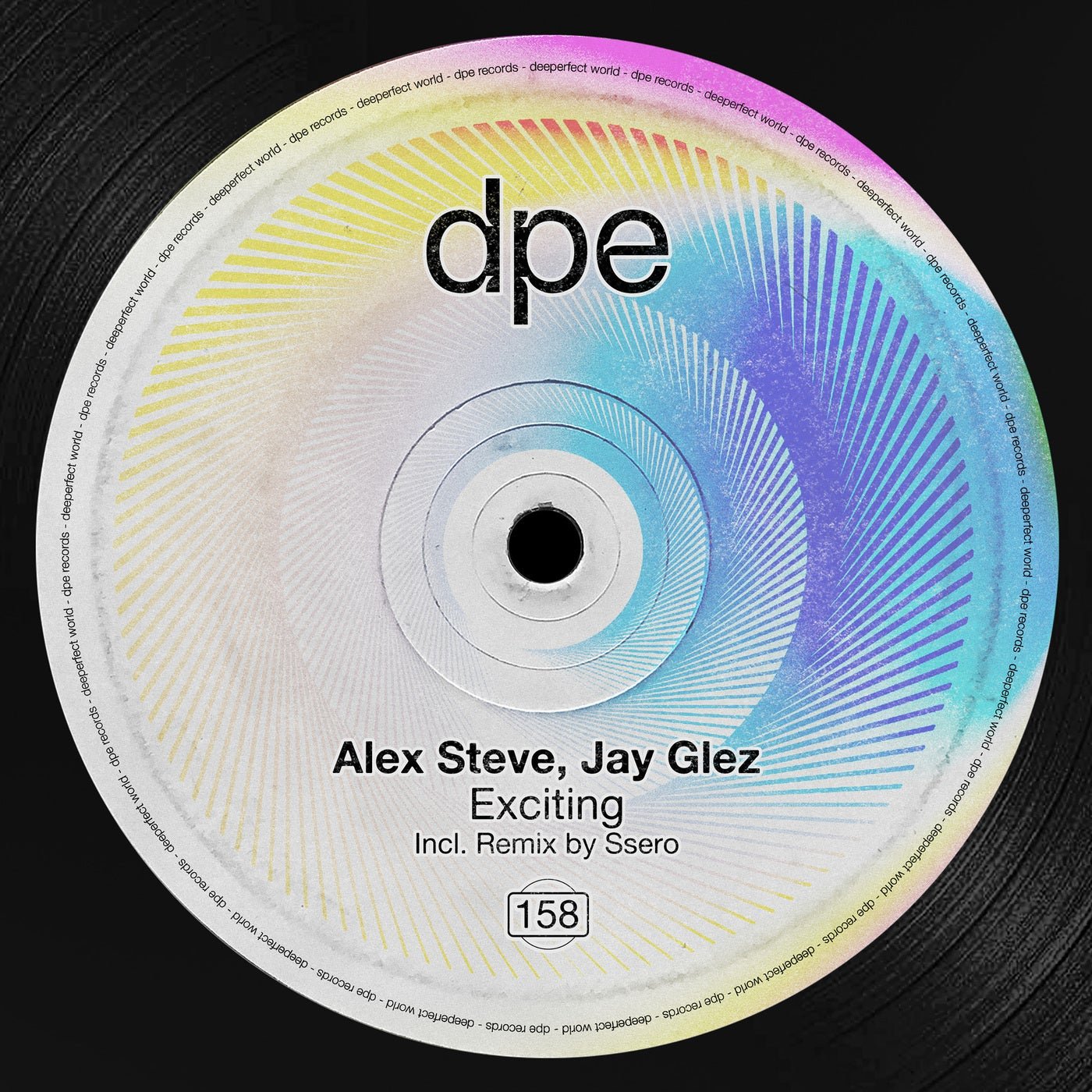 Cover - Jay Glez, Alex Steve - Exciting (Original Mix) Promo tools