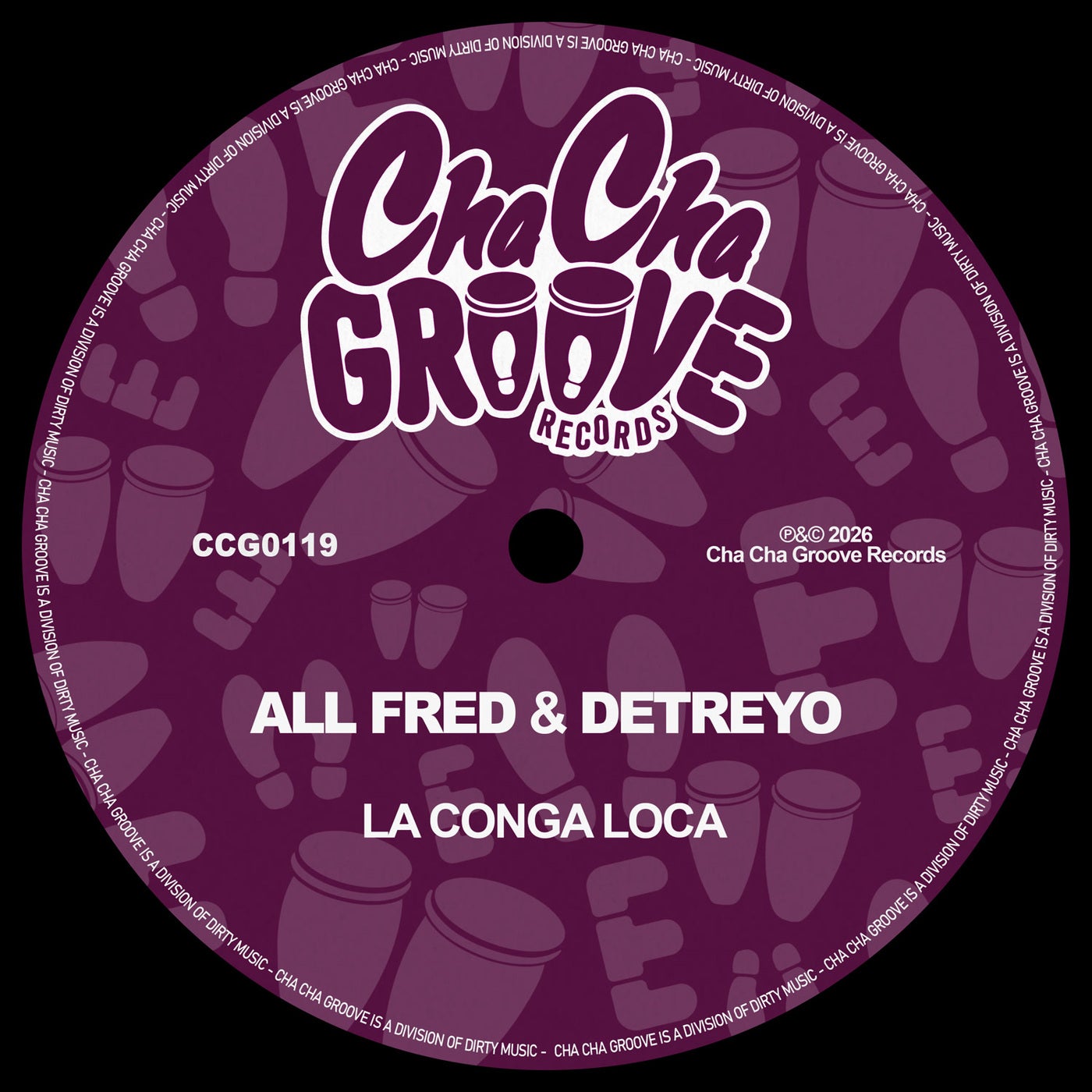 Cover - All Fred, DETREYO - La Conga Loca (Extended Mix) Promo tools