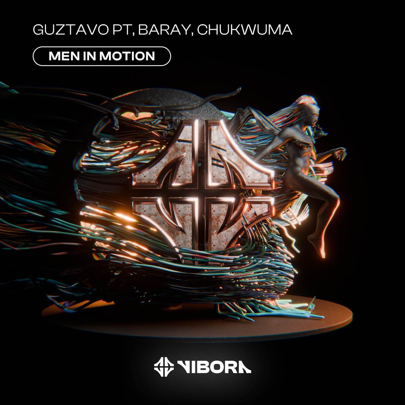Cover - Guztavo PT, Baray, CHUKWUMA - Men In Motion (Extended Mix) Promo tools