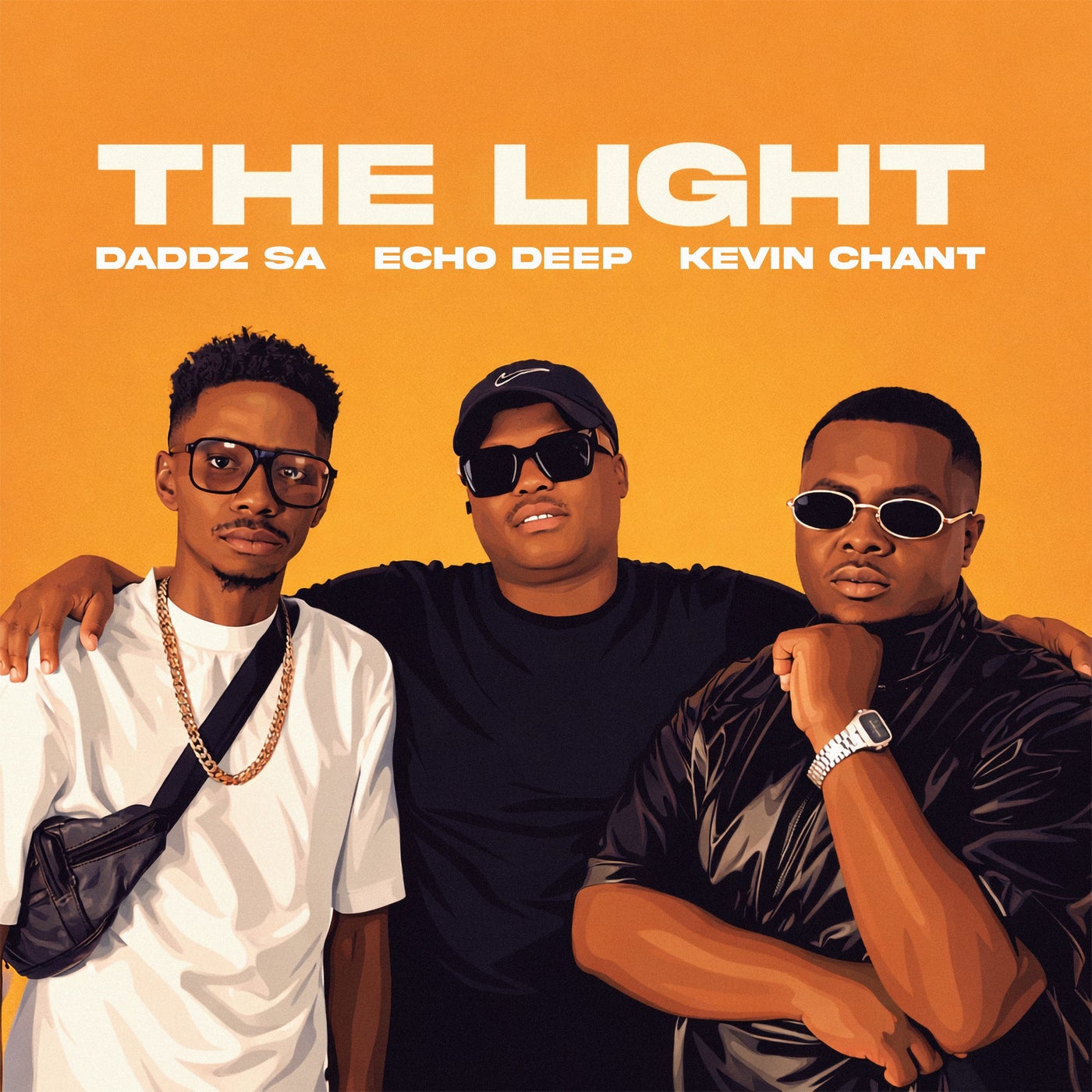 Cover - Echo Deep, Kevin Chant & Daddz SA - The Light (Original Mix) Promo tools