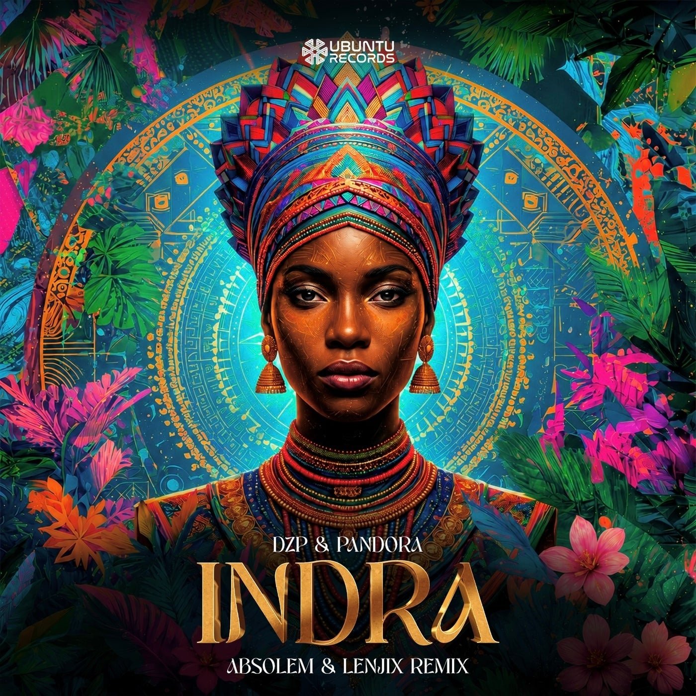 Cover - Pandora, Dzp - Indra (Absolem & Lenjix Remix) Promo tools