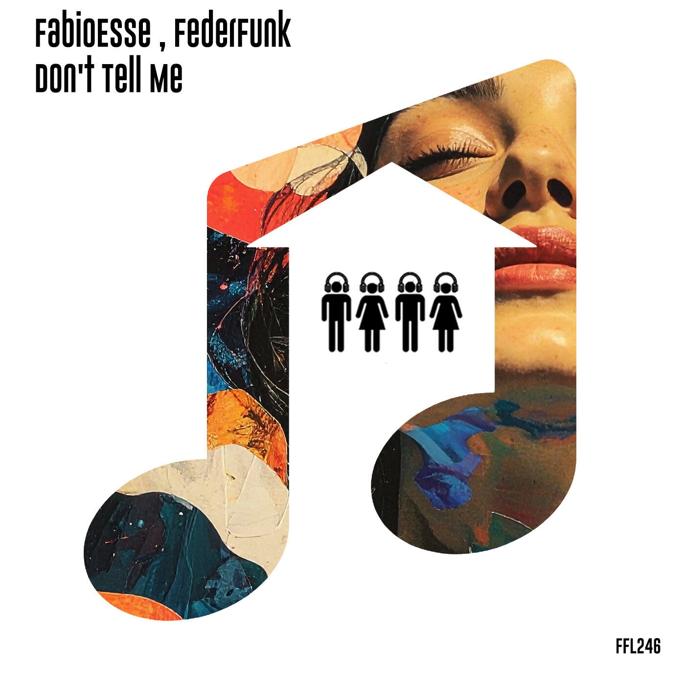Cover - FederFunk, FabioEsse - Don't Tell Me (Original Mix) Promo tools
