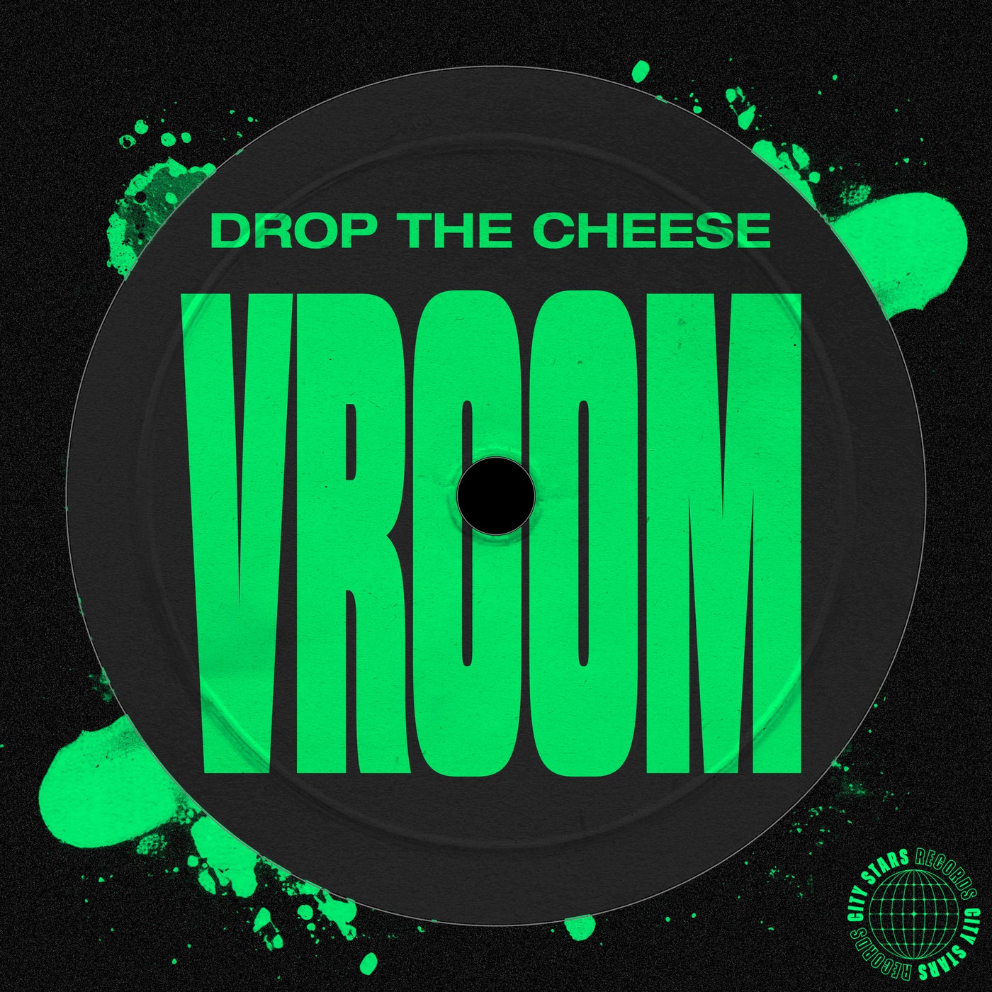 Cover - Drop The Cheese - Vroom (Extended Mix) Promo tools