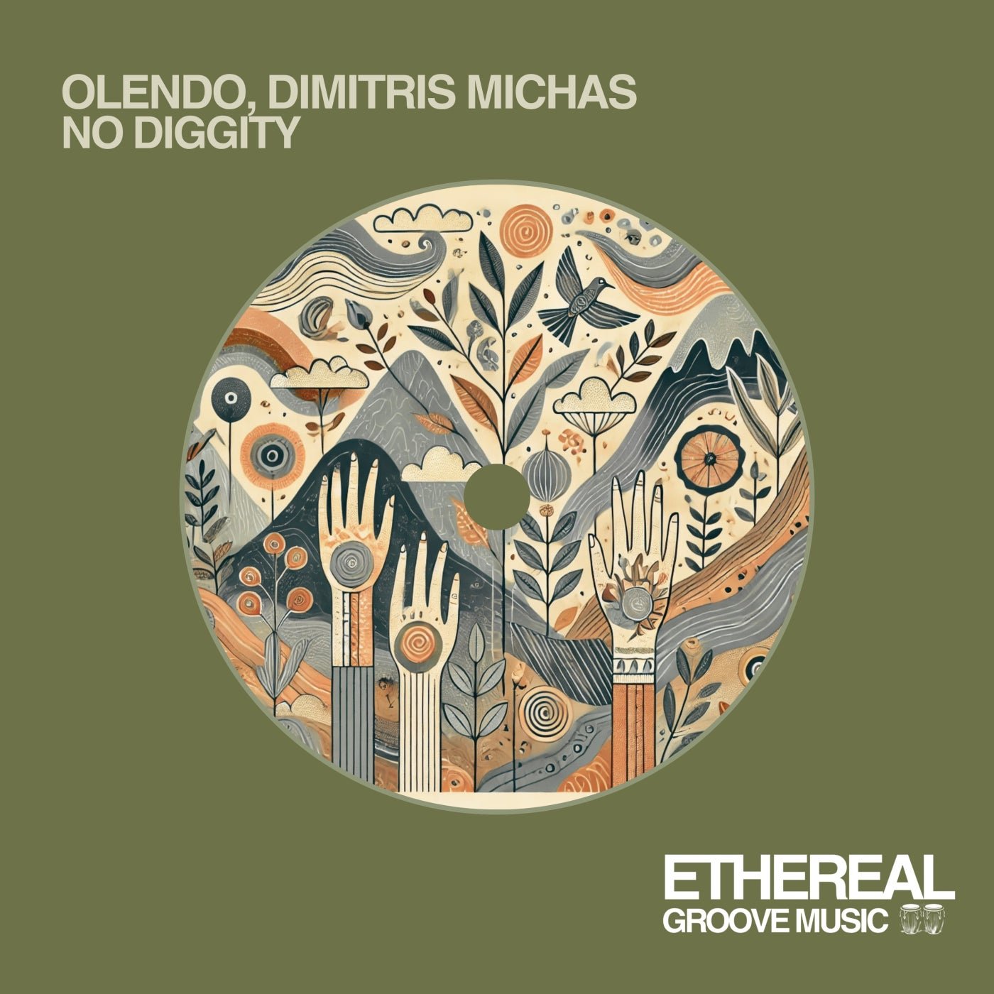 Cover - Dimitris Michas, Olendo, Ethereal Groove Music - No Diggity (Extended Mix) 