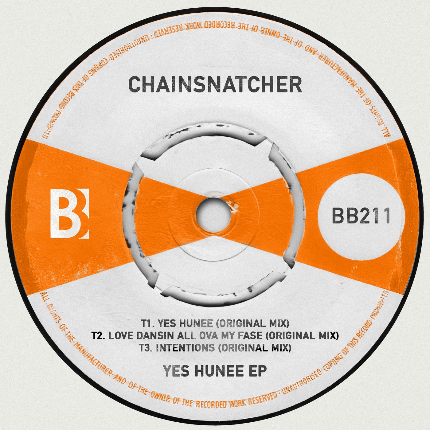 Cover - Chainsnatcher - Yes Hunee (Original Mix) Promo tools