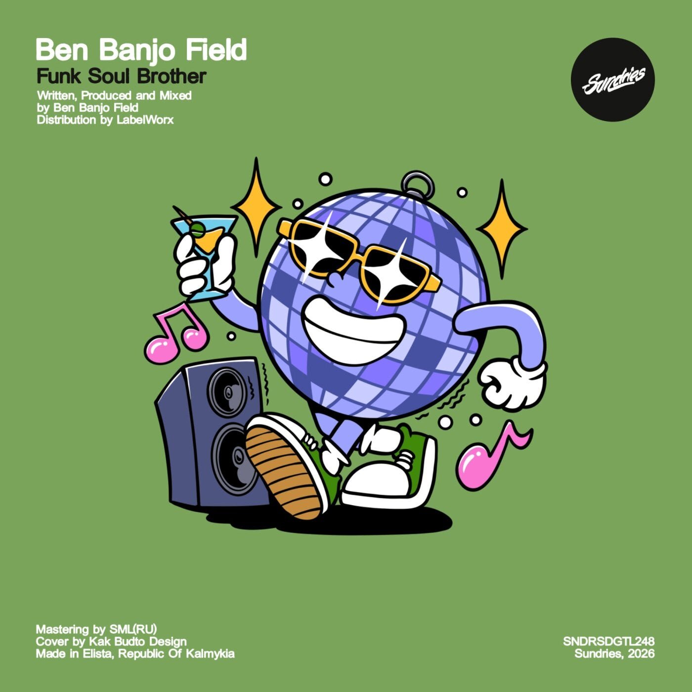 Cover - Ben Banjo Field - Funk Soul Brother (Original Mix) Promo tools