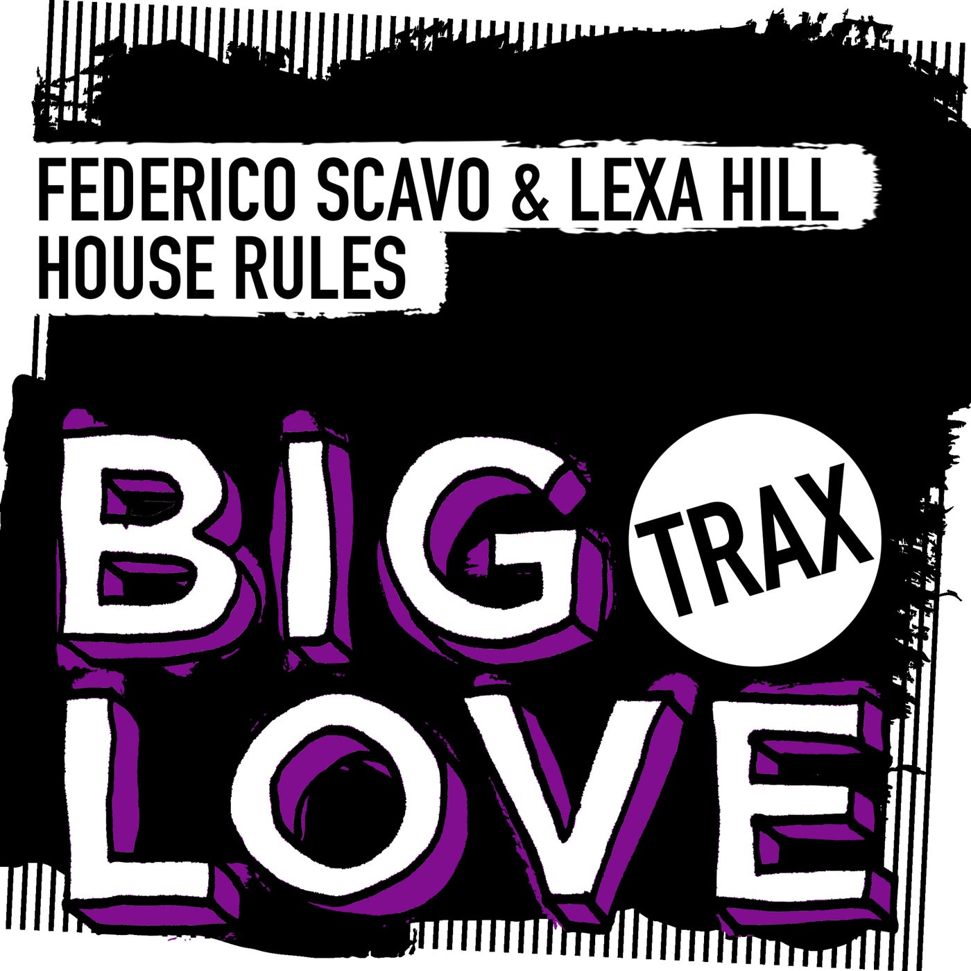 Cover - Federico Scavo, Lexa Hill - House Rules (Extended Mix) Promo tools