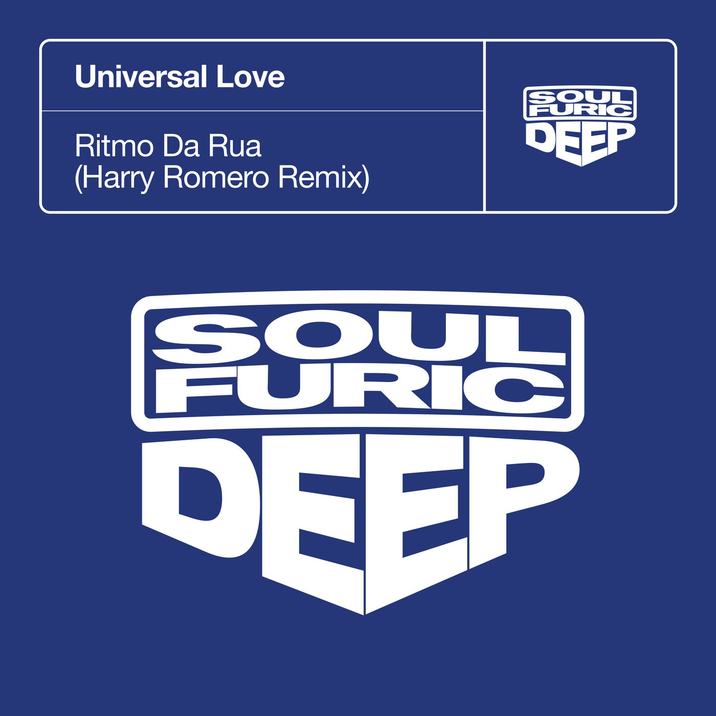 Cover - Universal Love - Ritmo Da Rua (Harry Romero Extended Remix) Promo tools
