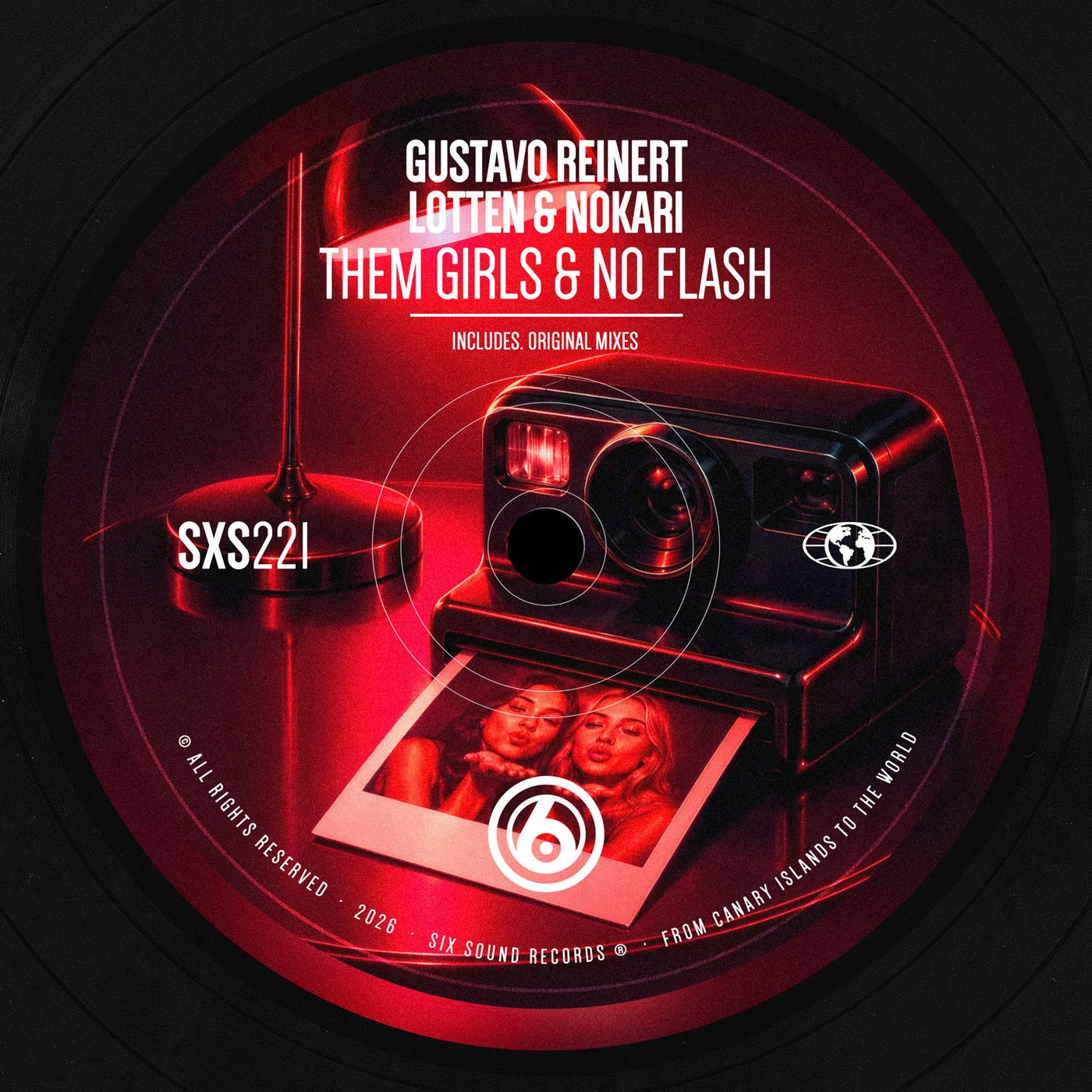 Cover - Gustavo Reinert, Nokari - No Flash (Original Mix) Promo tools