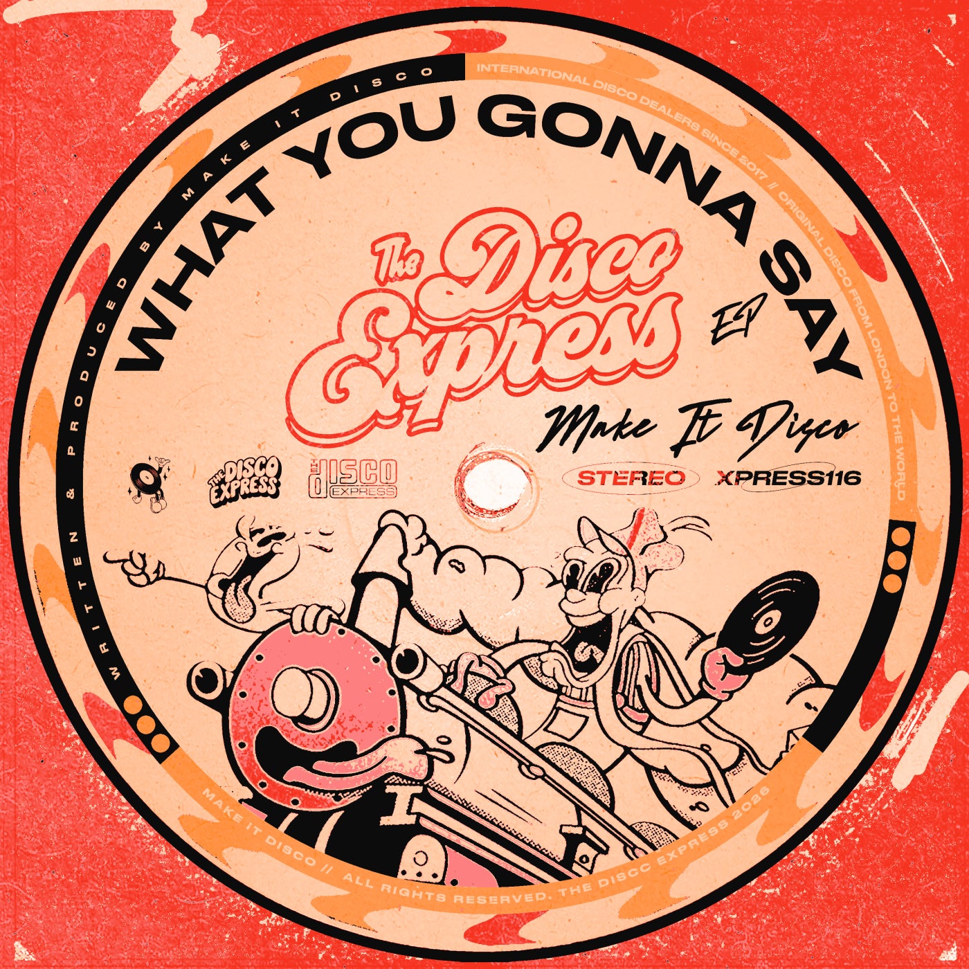 Cover - Yvonne Park, Make It Disco - What You Gonna Say feat. Yvonne Park (Extended Mix) Promo tools