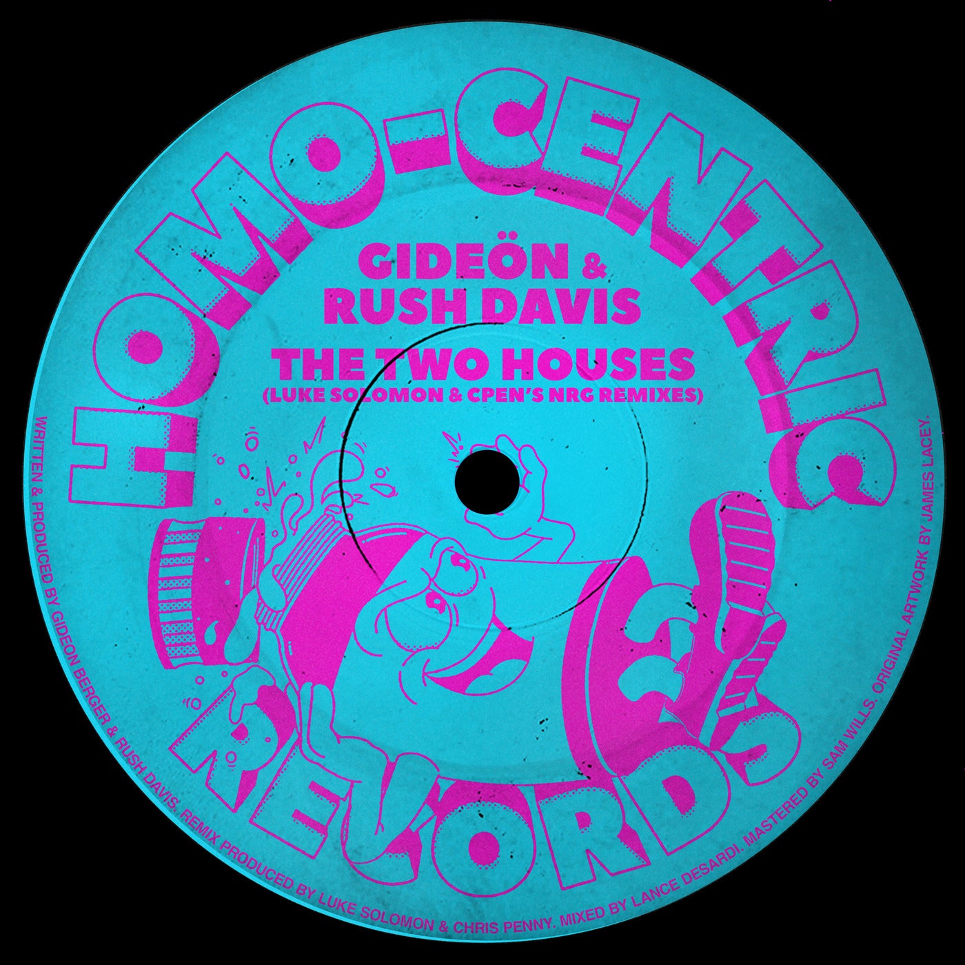 Cover - GIDEÖN - The Two Houses (Luke Solomon & CPEN’s NRG Remix) Promo tools