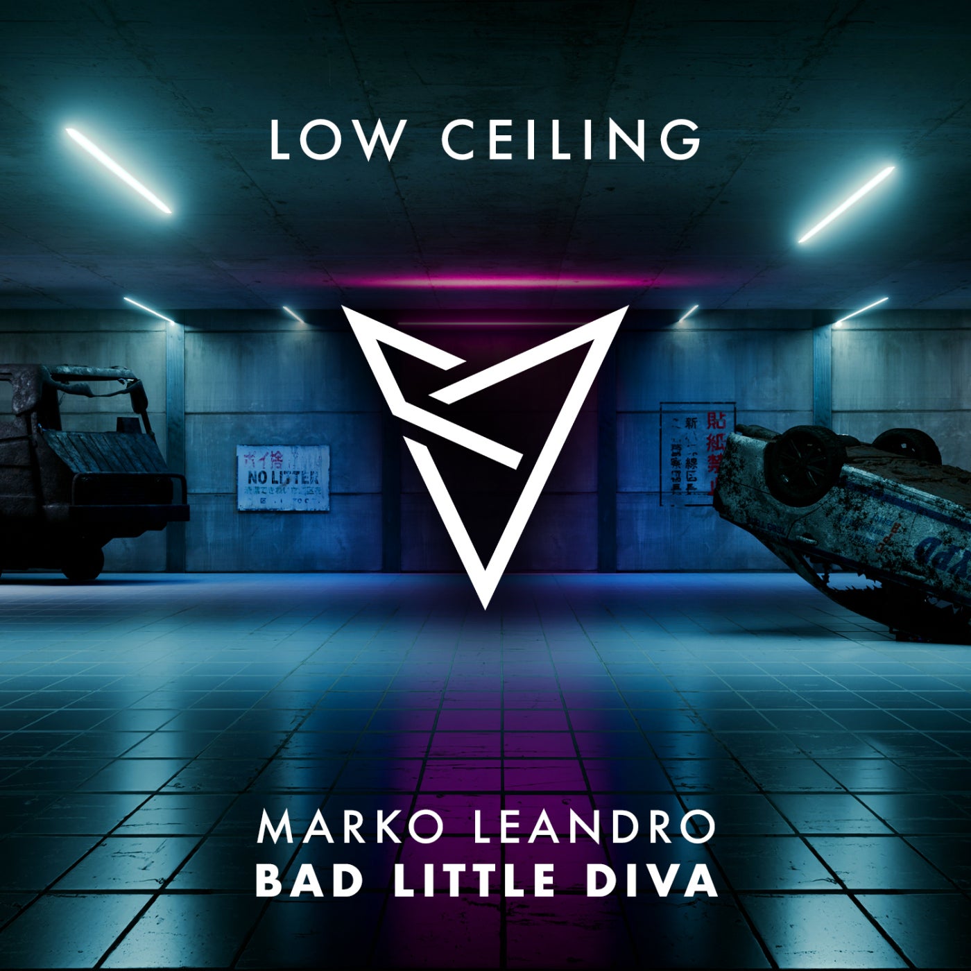 Cover - Marko Leandro - BAD LITTLE DIVA (Extended Mix) Promo tools