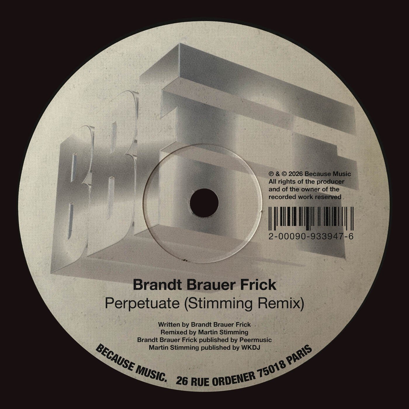 Cover - Stimming, Brandt Brauer Frick - Perpetuate (Stimming Remix) Promo tools