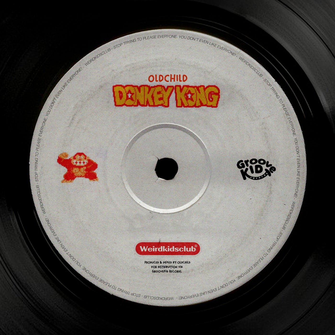 Cover - OldChild - Donkey Kong (Original Mix) Promo tools