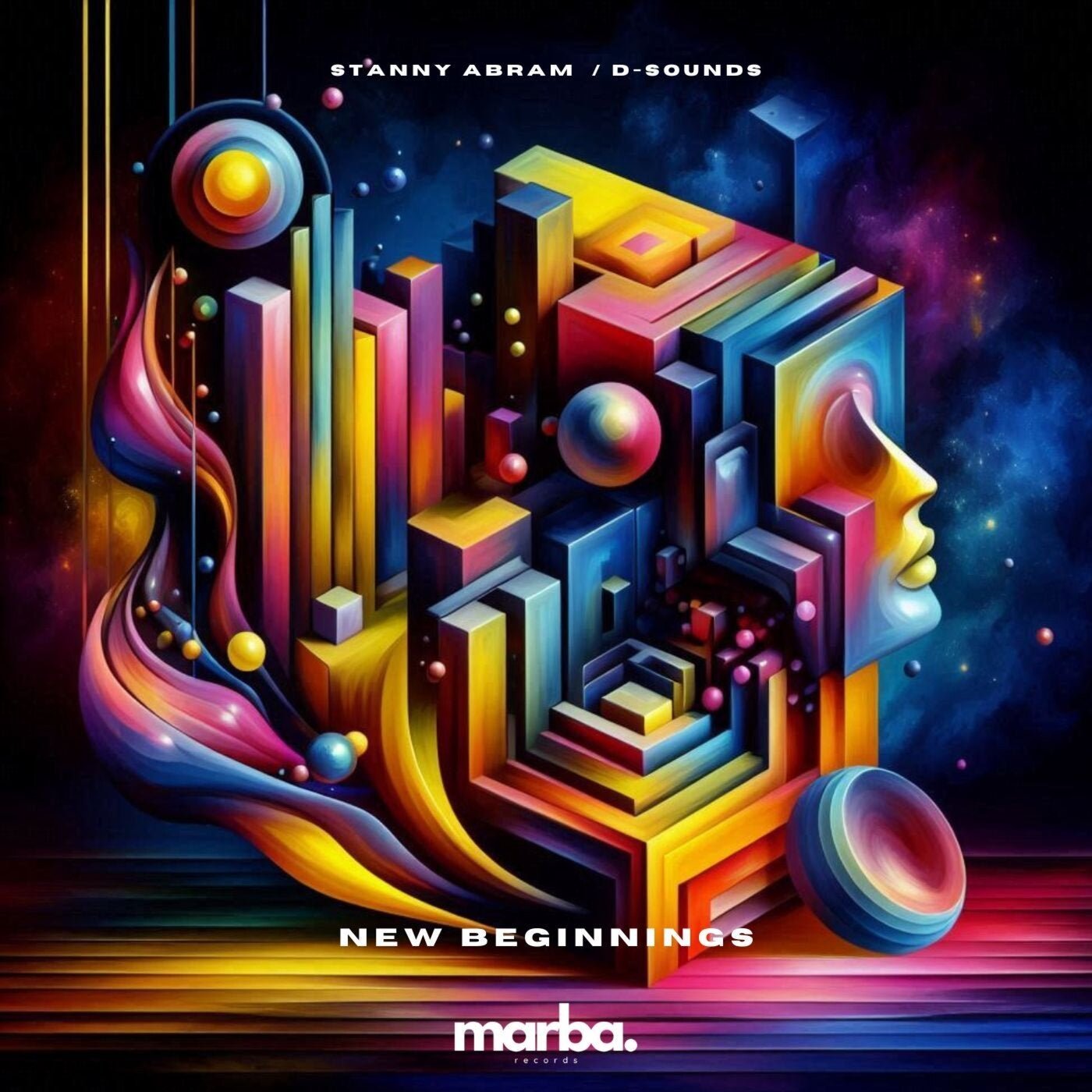 Cover - Stanny Abram, D-SOUNDS - New Beginnings (Original Mix) 