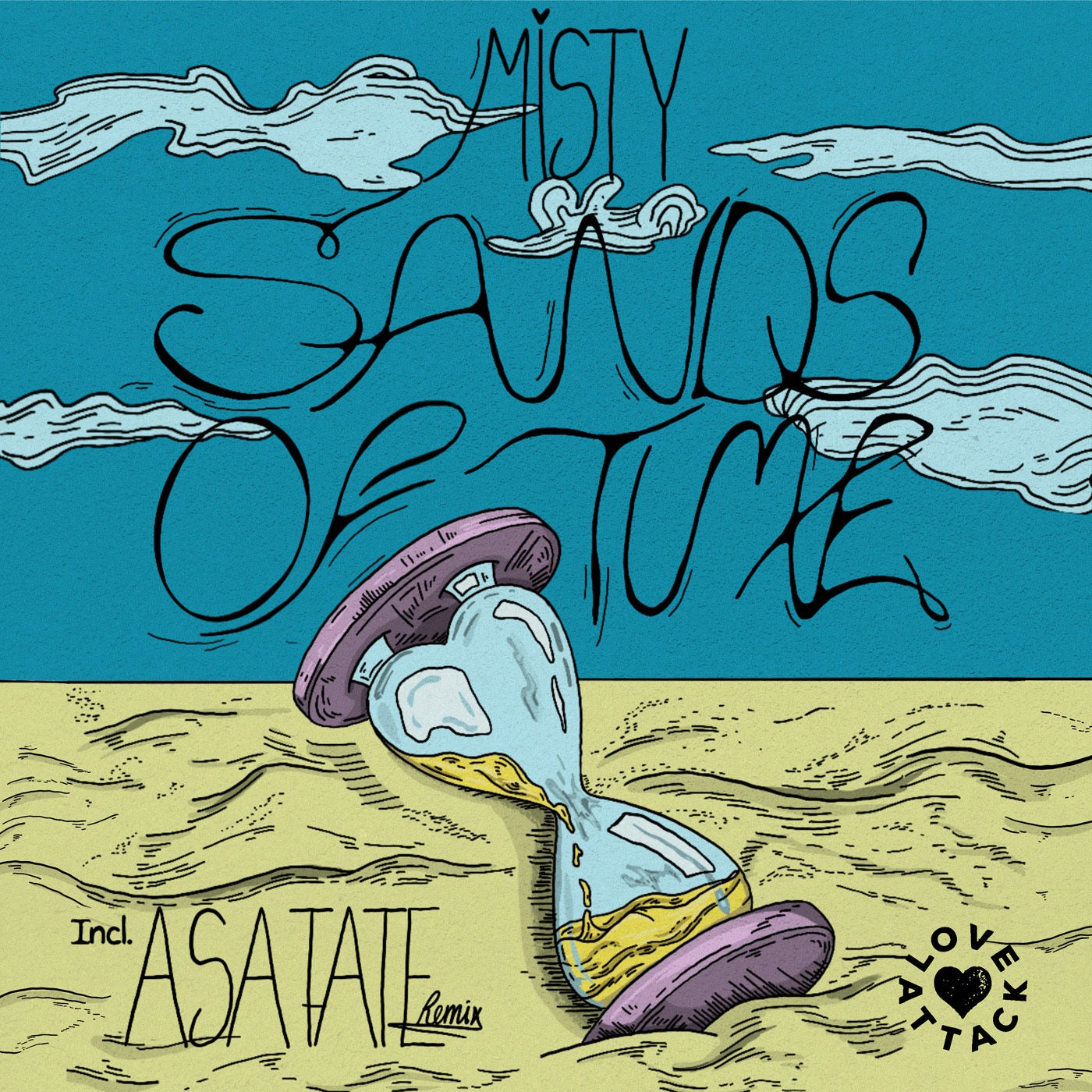 Cover - Misty (EG) - Sands Of Time (Asa Tate Remix) Promo tools