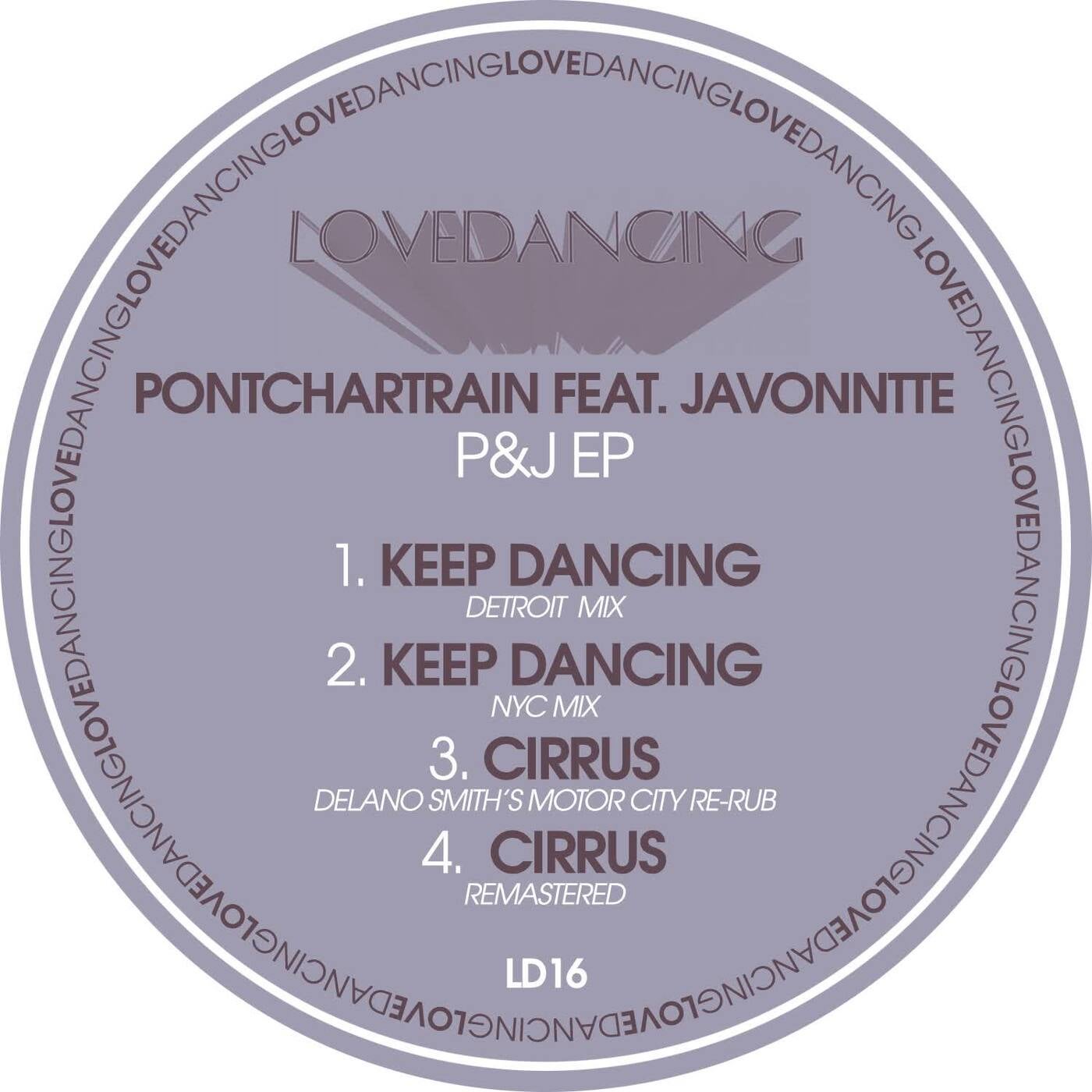 Cover - Javonntte, Pontchartrain - Cirrus (Delano Smith's Motor City Re-Rub) Promo tools