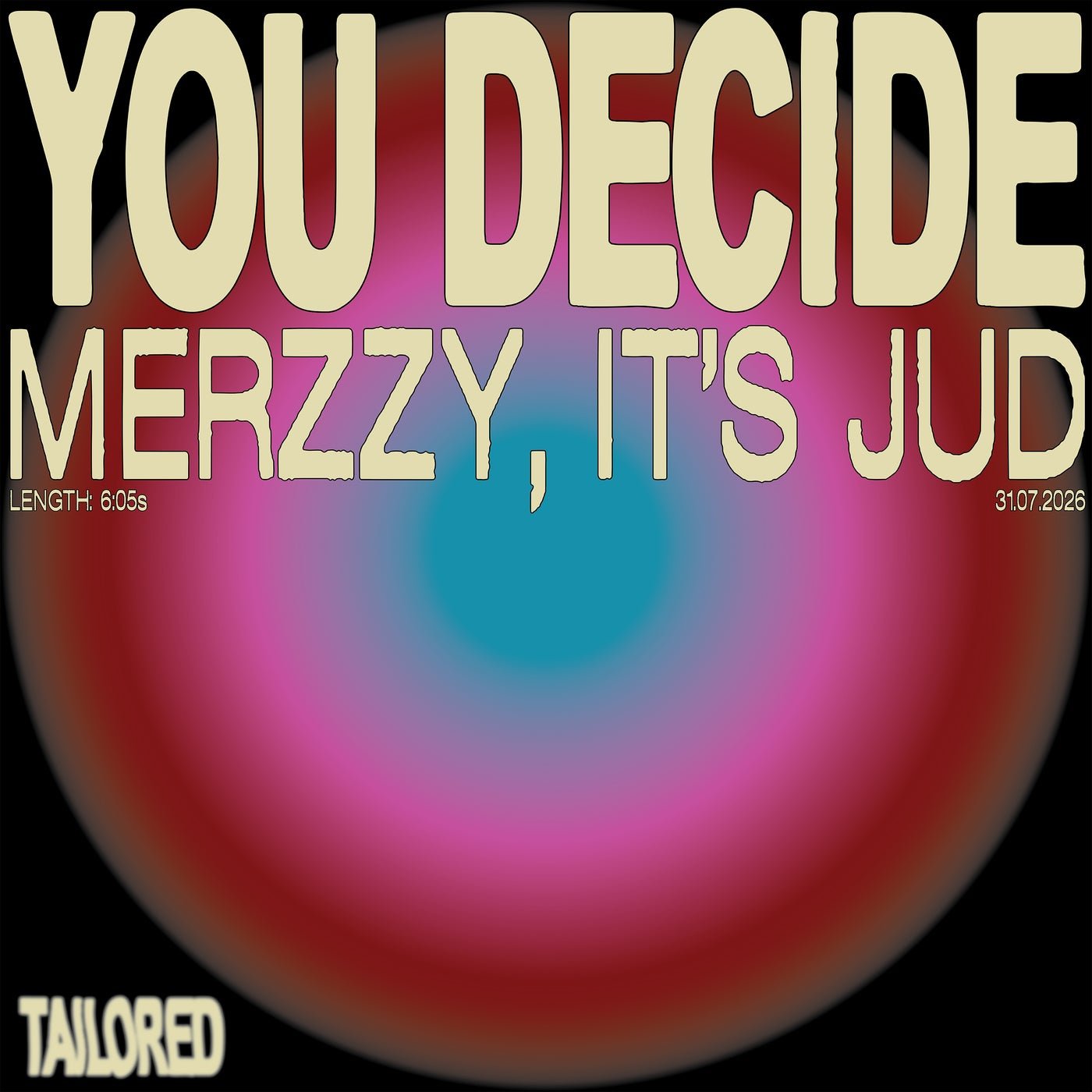 Cover - Merzzy, it's jud - You Decide (Extended Mix) Promo tools