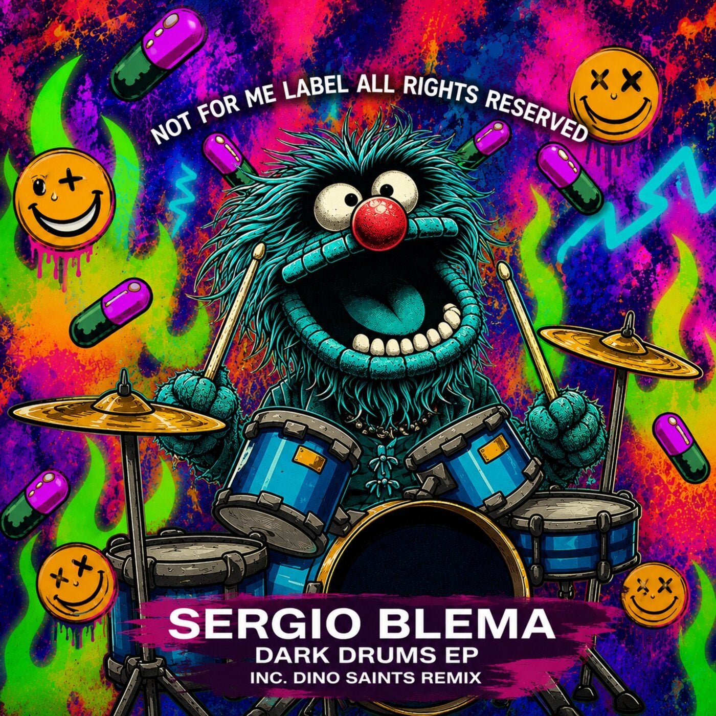 Cover - Sergio Blema - Dark Drums (Original Mix) Promo tools