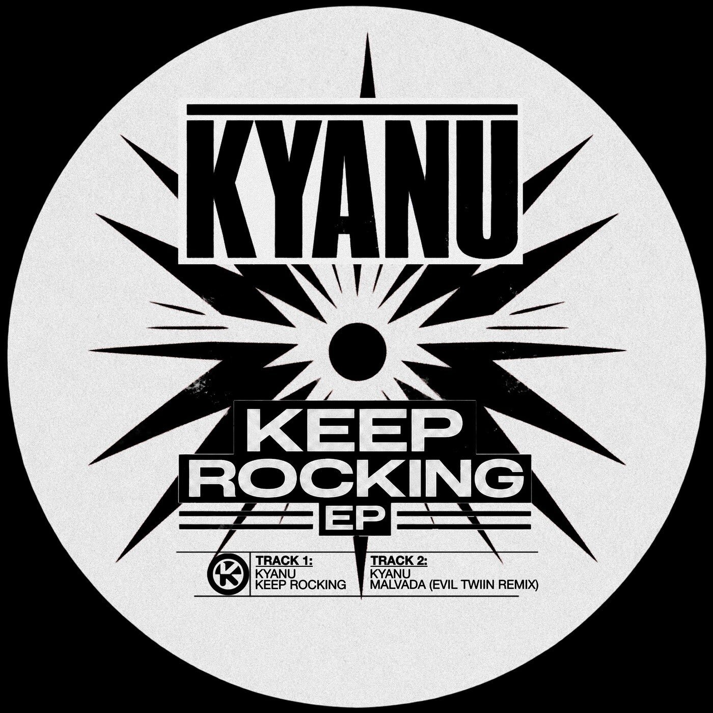 Cover - KYANU - Keep Rocking (Extended Mix) Promo tools