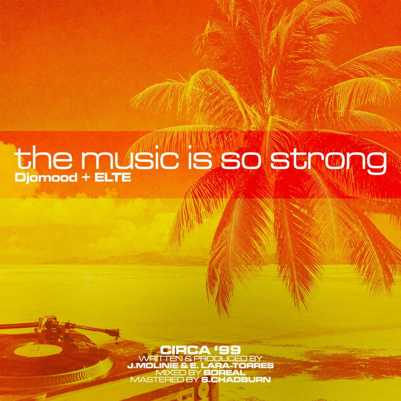 Cover - ELTE, Djomood - The Music Is So Strong (Extended) 