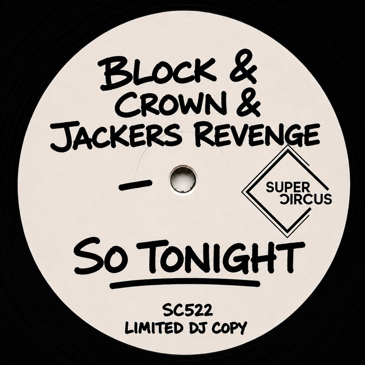 Cover - Block & Crown, Jackers Revenge - So Tonight (Original Mix) 