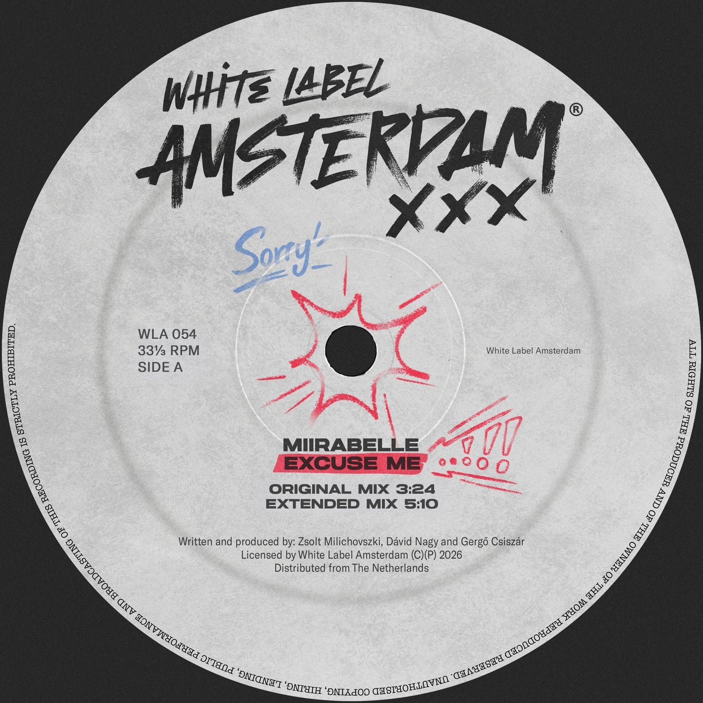 Cover - miirabelle - Excuse Me (Extended Mix) Promo tools