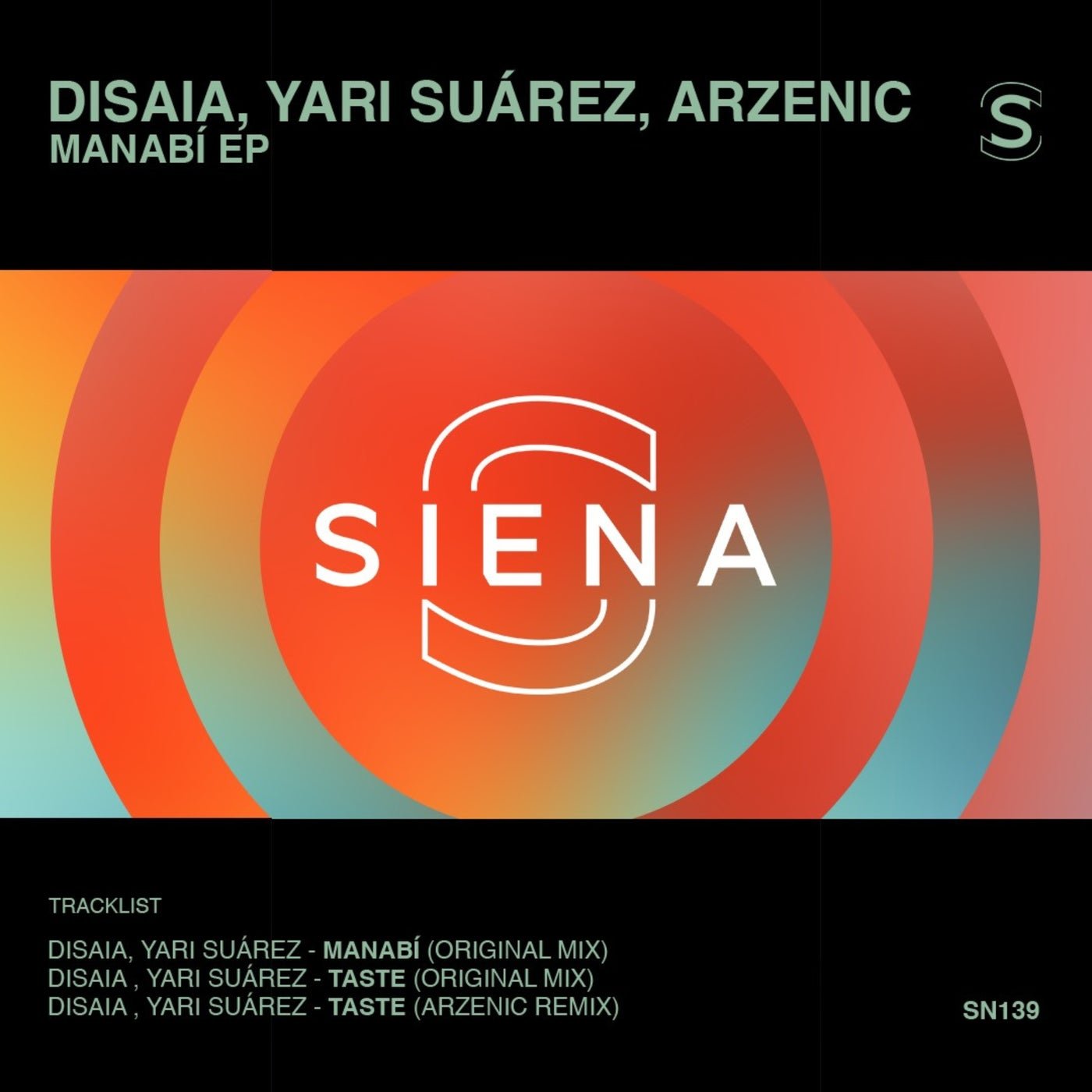 Cover - Disaia, Yari Suárez - Manabí (Original Mix) Promo tools