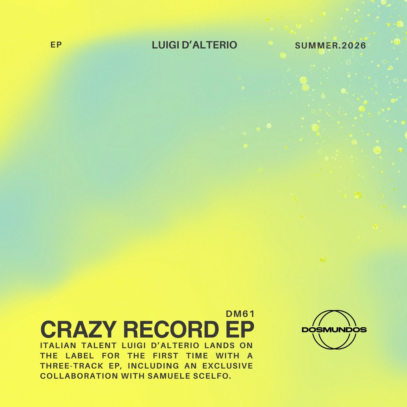 Cover - Luigi D'Alterio - Give To You (Original Mix) Promo tools