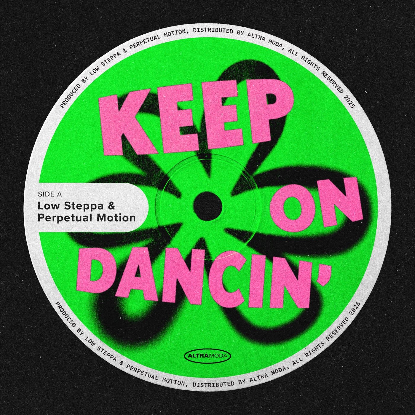 Cover - Perpetual Motion, Low Steppa - Keep On Dancin' (Extended Mix) Promo tools