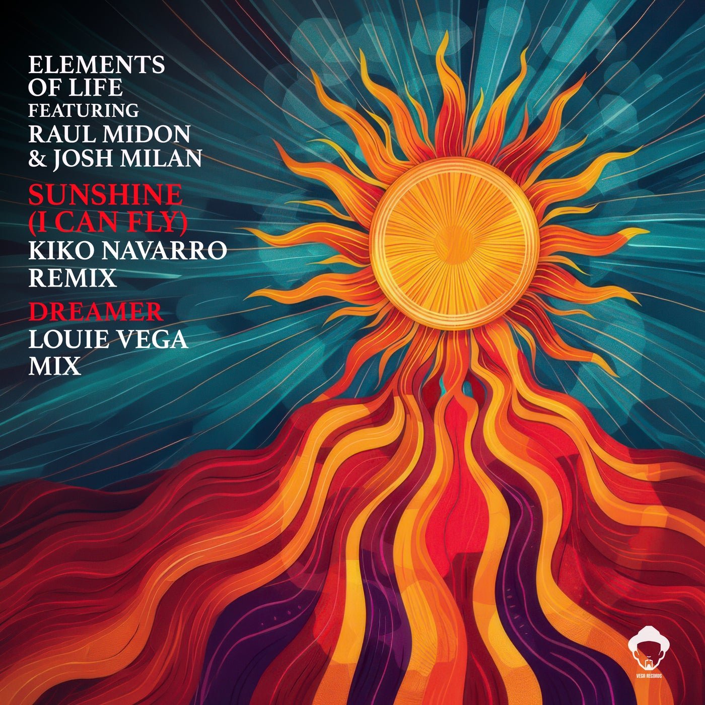 Cover - Louie Vega, Josh Milan, Elements Of Life, Raul Midón - Sunshine (I Can Fly) (Kiko Navarro Extended Remix) Promo tools