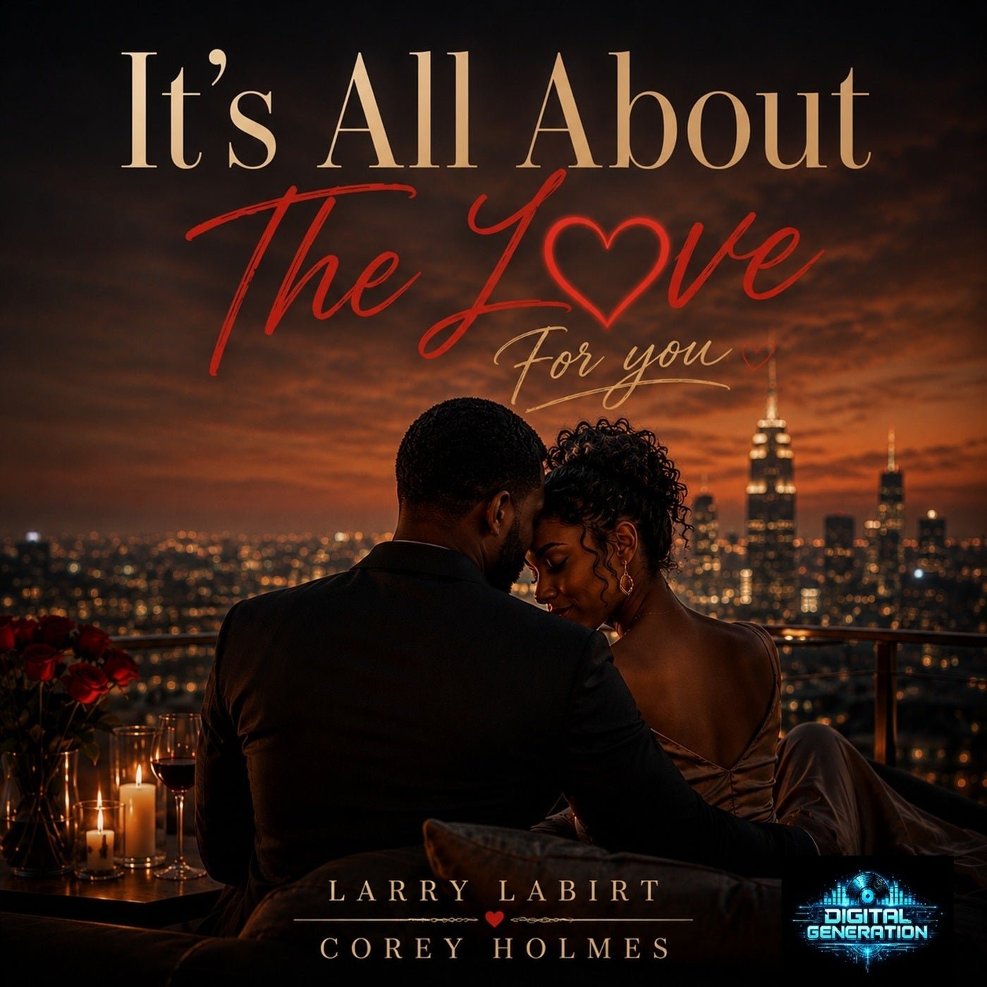 Cover - Corey Holmes, Larry La Birt - Its All About The Love For You (Original Vocal) 