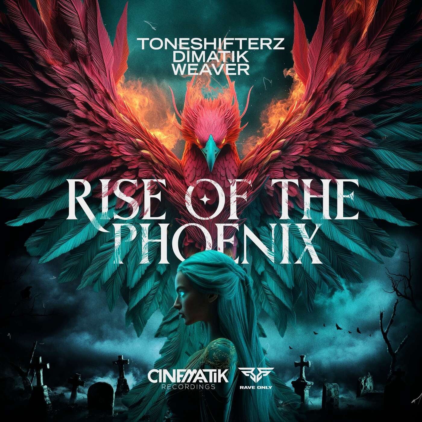 Cover - Weaver, Toneshifterz, Dimatik - Rise of the Phoenix (Extended Mix) 