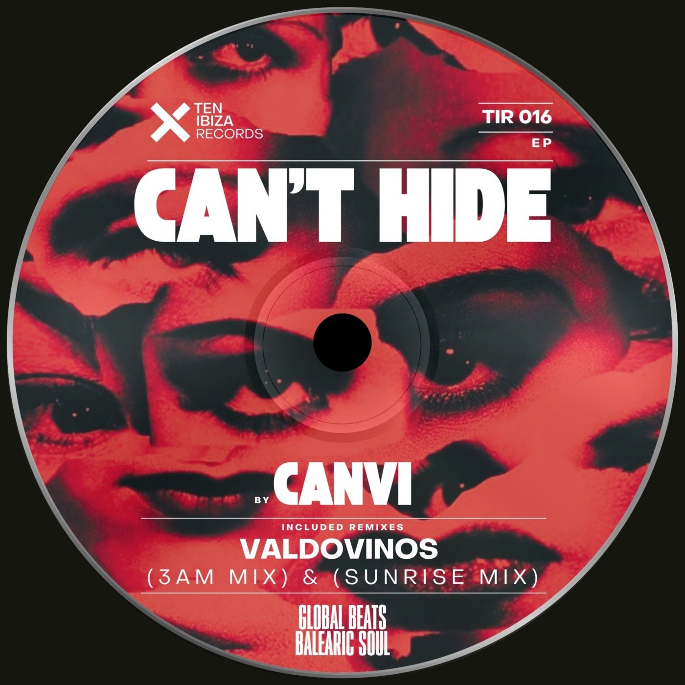 Cover - CANVI - Can't Hide (Valdovinos Sunrise Remix) 